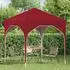 vidaXL Pop-up Partyzelt 194 x 194 x 245 cm Bordeauxrot ohne Seitenwand (42019818)