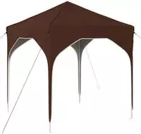 vidaXL Pop-up Partyzelt 194 x 194 x 245 cm Braun