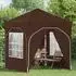 vidaXL Pop-up Partyzelt 192 x 192 x 245 cm mit 4 Seitenwänden