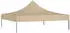 vidaXL Partyzelt-Dach 6x3m Braun 270g/m² (315332)