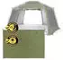 Lumaland WhereTomorrow XXL Pavillon Seitenwand 155x215x167cm (15468)