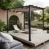 MCW N93 Aluminium Pergola Schiebedach UV50+ 3x3m Taupe (95050)