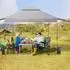 Costway Pop-Up Faltpavillon 3x3m UV-Schutz 50+ mit 2 Markisen (NP10844WH)