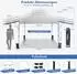 Costway Pop-Up Faltpavillon 3x3m UV-Schutz 50+ mit 2 Markisen (NP10844WH)