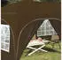 vidaXL Pop-up Partyzelt Taupe 575 x 288 x 245 cm Oxford-Stoff mit 6 Seitenwänden (42019905)