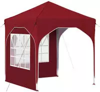 vidaXL Pop-up Partyzelt 192 x 192 x 245 cm Bordeauxrot