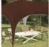 vidaXL Pop-up Partyzelt Braun 575 x 288 x 245 cm Oxford-Stoff ohne Seitenwand (42019885)