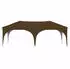vidaXL Pop-up Partyzelt Taupe 575 x 288 x 245 cm Oxford-Stoff ohne Seitenwand (42019883)