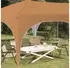vidaXL Pop-up Partyzelt Beige 575 x 288 x 245 cm Oxford-Stoff ohne Seitenwand (42019881)