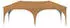 vidaXL Pop-up Partyzelt Beige 575 x 288 x 245 cm Oxford-Stoff ohne Seitenwand (42019881)