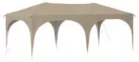 Pop-up Partyzelt 575 X 288 X 245 Cm Creme Oxford-stoff Vidaxl