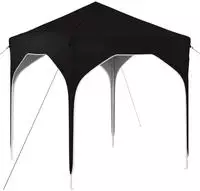 Pop-up Partyzelt 194 X 194 X 245 Cm Schwarz Vidaxl