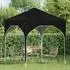 vidaXL Pop-up Partyzelt 194 x 194 x 245 cm Schwarz ohne Seitenwand (42019821)
