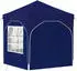 vidaXL Pop-up Partyzelt 192 x 192 x 245 cm Blau mit 4 Seitenwänden (42019835)