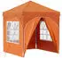 vidaXL Pop-up Partyzelt 192 x 192 x 245 cm mit 4 Seitenwänden