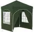 vidaXL Pop-up Partyzelt 192 x 192 x 245 cm mit 4 Seitenwänden
