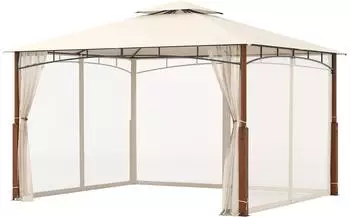 Costway Pavillon 3,6x3m mit Moskitonetz, wasserdicht (ZB33083NQDE)