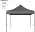 VONROC EasyUp Faltpavillon 3x3m wasserdicht UV50+ Stahl, Grau (PT501XX_GREY_DE)