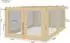 QUICK STAR Pavillon-Seitenteile 3x3m mit Moskitonetz, sand (48162)