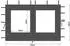QUICK STAR Pavillon Seitenteile mit Fenster 3x3m Polyester Anthrazit RAL 7012 (48561)