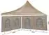 QUICK STAR Sahara Ersatzdach 4x4m mit 2 Seitenwänden 400x193cm, Sand (45676)