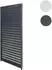 MCW Lamellenwand für Pergola P65, Aluminium, 220x90cm, anthrazit