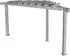 Sojag Lima 1010 Aluminium Pergola dreieckig mit Sonnensegel 293x293x243cm (500-9172171)