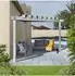 Sojag Lima 1010 Aluminium Pergola dreieckig mit Sonnensegel 293x293x243cm (500-9172171)