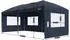 Zelsius Faltpavillon 3x6m mit Seitenwänden, blau, UV30
