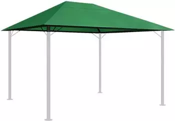 QUICK STAR Pavillon Ersatzdach 3x4m, gr&uuml;n (48118)