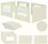Zelsius Pavillon-Seitenwände 3x6m mit Fenster, 6-teilig, beige, UV30 (Zelsius)