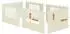 Zelsius Pavillon-Seitenwände 3x6m mit Fenster, 6-teilig, beige, UV30 (Zelsius)