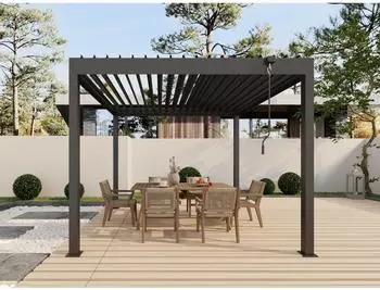 Konifera Pergola Alhambra Steel 3 x 3 m