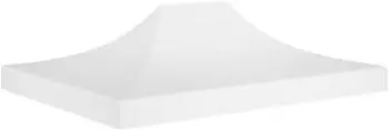 vidaXL Partyzelt-Dach 4,5x3m Wei&szlig; 270g/m&sup2; (315365)