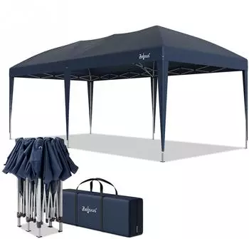 Zelsius Faltpavillon 3x6m UV30 dunkelblau