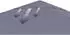 QUICK STAR Rank Pavillon 3x3m Metall Anthrazit mit 2 Seitenteilen mit Fenster (48601)