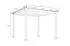 Outflexx PG007 Pergola 4 x 4 m anthrazit
