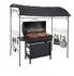Relaxdays Grill-Pavillon Grillüberdachung Metall, 150x220cm