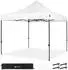 VONROC EasyUp Faltpavillon 3x3m, wasserdicht, UV 50+, weiß (PT501XX_WHITE_DE)