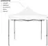 VONROC EasyUp Faltpavillon 3x3m, wasserdicht, UV 50+, weiß (PT501XX_WHITE_DE)