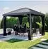 Sojag Kiruna 1012 Metall-Gartenpavillon mit Moskitonetz, 3x3,5m