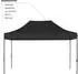 VONROC Partyzelt EasyUp 3x4,5m wasserdicht UV50+ schwarz (PT502XX)