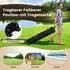 Costway Pop-Up Faltpavillon 4x4m mit Netzseitenwänden, UV 50+ (NP10828CF)