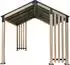 Sojag Lito 1012 Pavillon Aluminium 3x3,5m