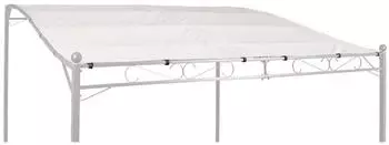 Spetebo Anbaupavillon Ersatzdach 300x250cm beige mit &Ouml;sen und Klettverschluss