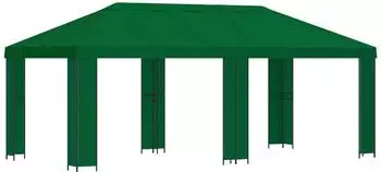 vidaXL Garten-Pavillon 6x3m, Polyester und Stahl, grün (3376011)