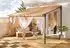 QUICK STAR Rollpavillon Seitenteile 3x4m, 3-tlg., sand (48055)