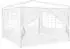 Relaxdays Pavillon-Seitenwand mit Fenster, 300x200cm, 4er Set, wasserdicht (10035874_0)