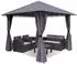 Sekey Pavillon 3x3m wasserdicht mit 4 Seitenteilen (GZ16)