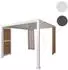 MCW Lamellenwand für Pergola P65, Aluminium, 90x220cm, weiß (MCW-P65)